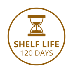 shelf life 120 days