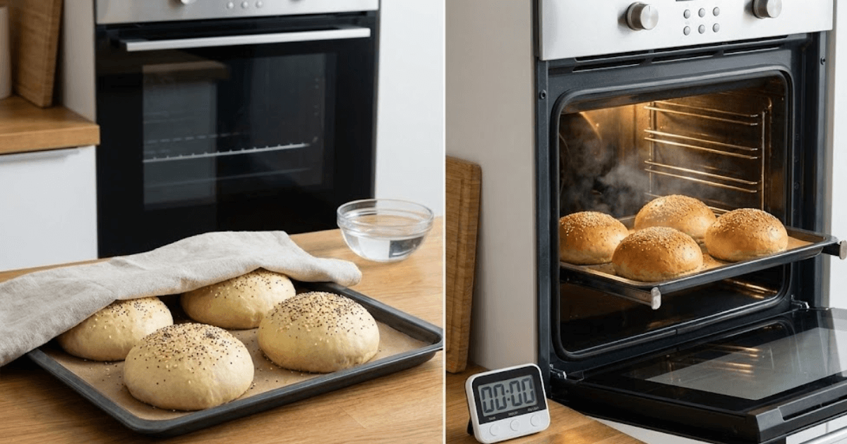 pane per hamburger senza glutine ricetta fase 4