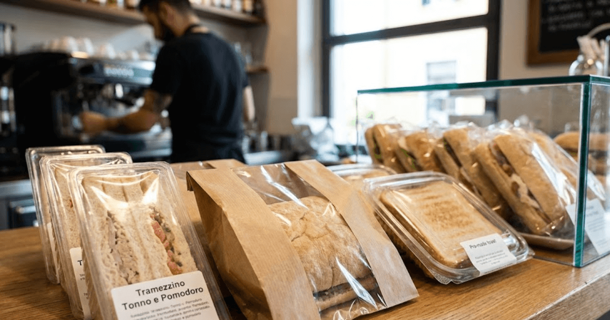 panini confezionati per bar