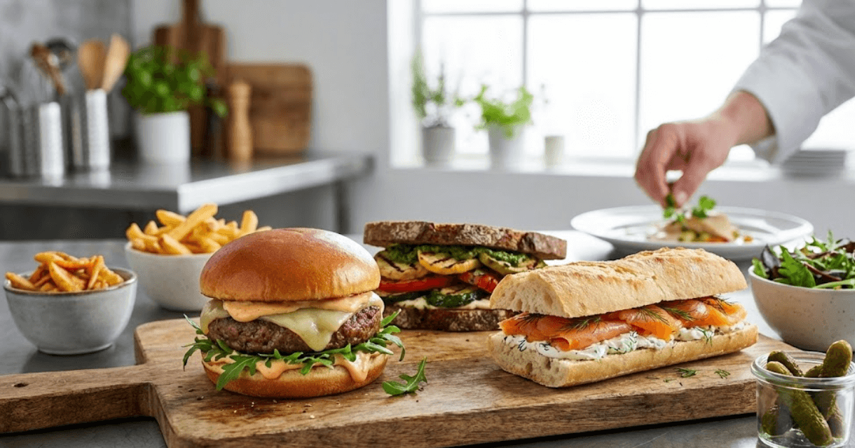 Ricette panini da ristorante gourmet idee